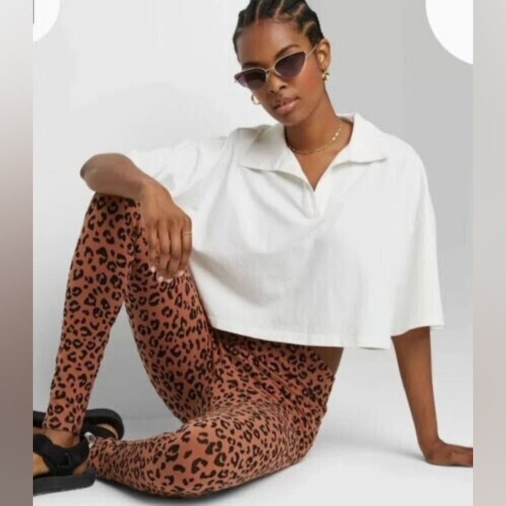 Wild Fable Leopard Print Leggings